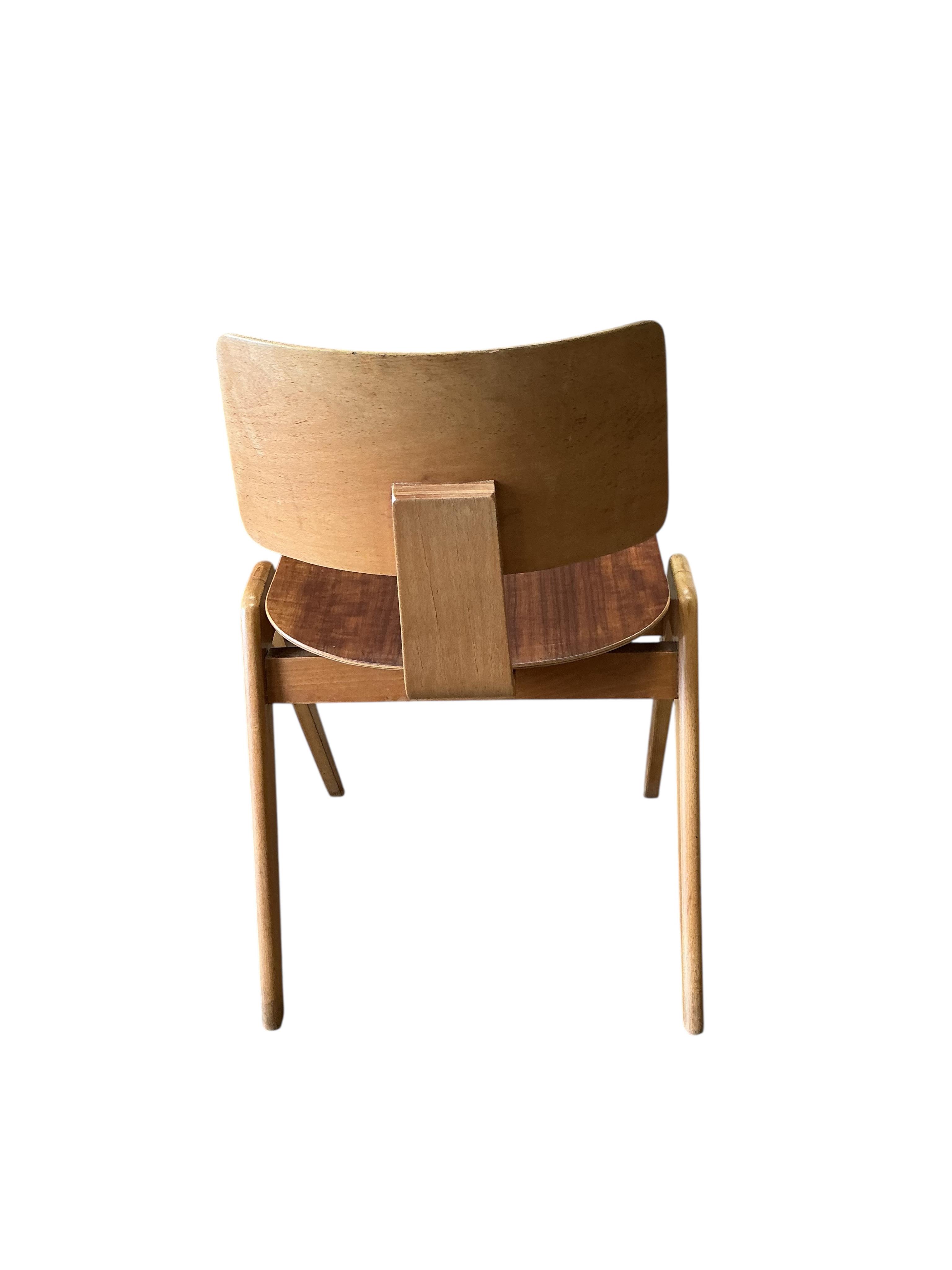 A pair of Robin Day Hillestack chairs, width 49cm, depth 41cm, height 76cm